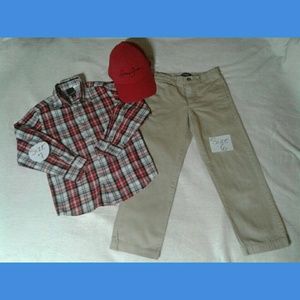 SALEBOYS VAN HEUSEN SHIRT CHAP PANTS SEAN JOHN HAT